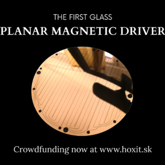 The First Glass Planar Magnetic Driver